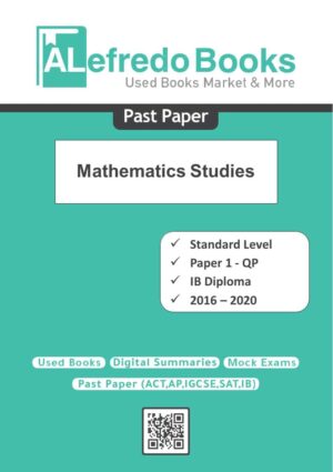 Mathematics Studies P1 QP 2020