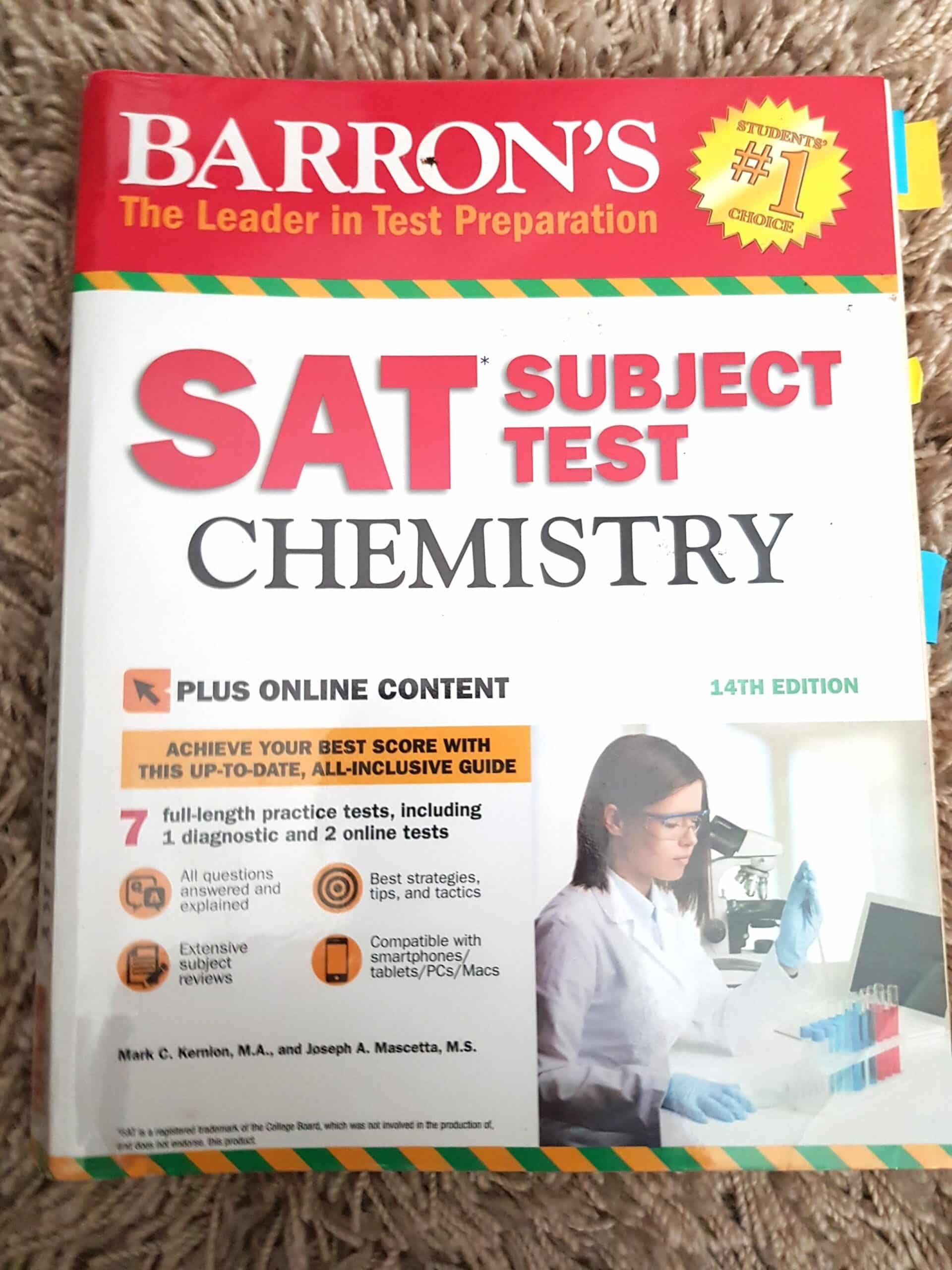 Barron's Chemistry Book Review