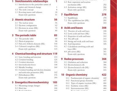 Chemistry for the IB Diploma is Now Available in Standard and Higher Levels