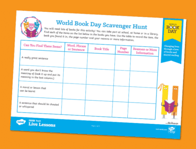 International Childrens Book Day Activities