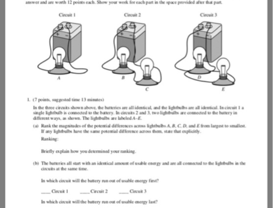 AP Physics 1 Free Response Questions