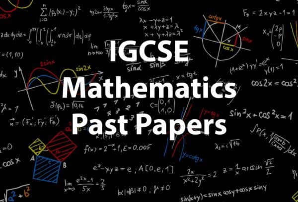 past paper Primary math