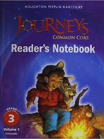 Common Core Reader's Notebook Consumable Volume 1 Grade 3 (Journeys)