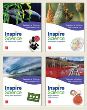 Inspire Science: Integrated G6 Teacher Edition 4 Unit Bundle