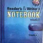 Reading 2011 International Edition Readers and Writers Notebook Grade 4 Volume 2