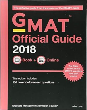 GMAT Official Guide 2018: Book + Online 2ND מהדורה