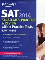 Kaplan SAT 2014 Strategies, Practice, and Review with 4 Practice Tests: book + online 2014 ed.th מהדורה