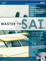 Master the SAT, 2004/e w/CD-ROM Paperback – 22 יוני 2003