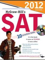 McGraw-Hill's SAT with CD-ROM, 2012 Edition 7th מהדורה