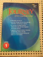 Houghton Mifflin Harcourt Journeys: Journey Into Common Core Grade 1