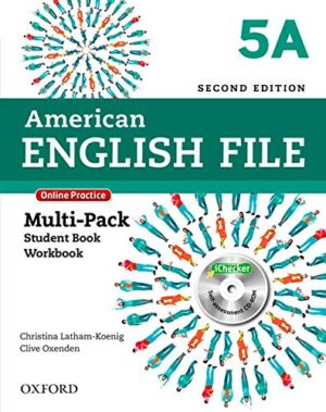 American English File Second Edition: Level 5 Multi-Pack A: With Online Practice and iChecker - Softcover