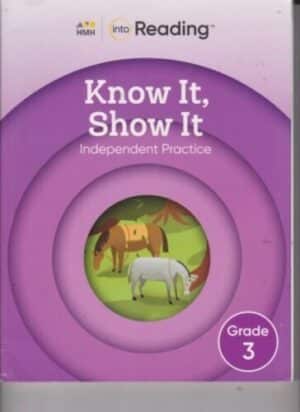 Into Reading Know It Show It Grade 3