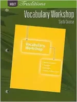 Holt Traditions: Vocabulary Workshop: Student Edition Sixth Course 1st Edición