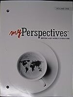 MYPERSPECTIVES ENGLISH LANGUAGE ARTS 2017 STUDENT EDITION GRADE 12 VOLUME 1