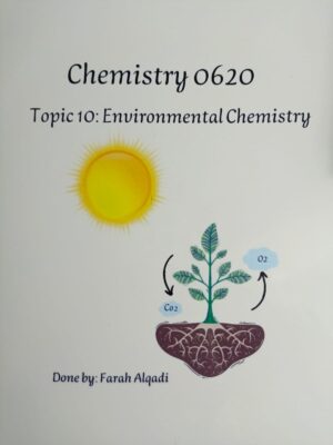 Chemistry 0620 Topic 10 Environmental Chemistry