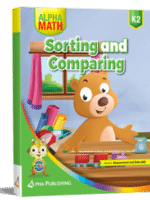 Alpha Kindergarten Math: KG 2 Student Book MD (Measurement & Data) Sorting and Comparing + 1 YR Digital Access