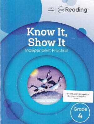 HMH: Into Reading – Know It, Show It (Independent Practice Workbook) Grade 4 Paperback