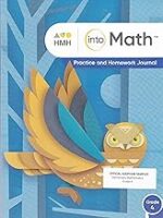 HMH: into Math Practice and Homework Journal Grade 4 Paperback