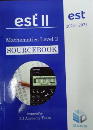 EST II Subject Test Mathematics Level 2 (Sourcebook) Dr Ahmad Bani Yaseen Paper format only (2024-2025)